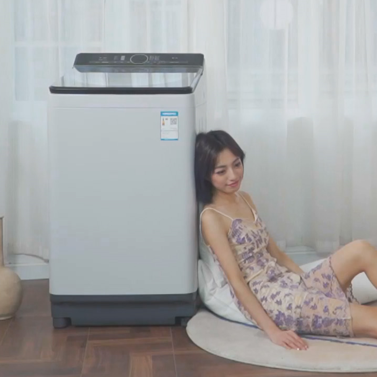松下（Panasonic）全自动波轮洗衣机8公斤大容量直驱变频不弯腰一级能效泡沫净洗 XQB80-U8620(panasonic冰箱),第3张