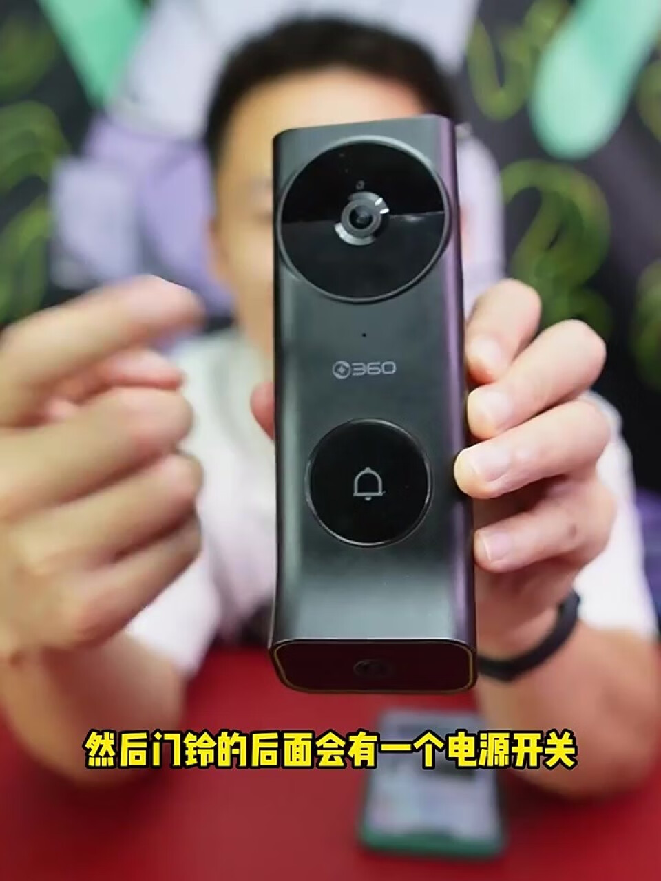 360 可视门铃双摄5 Max 双摄像头家用监控智能摄像机 2.5K智能门铃电子猫眼 无线wifi 400W超清夜视R5MAX,第6张