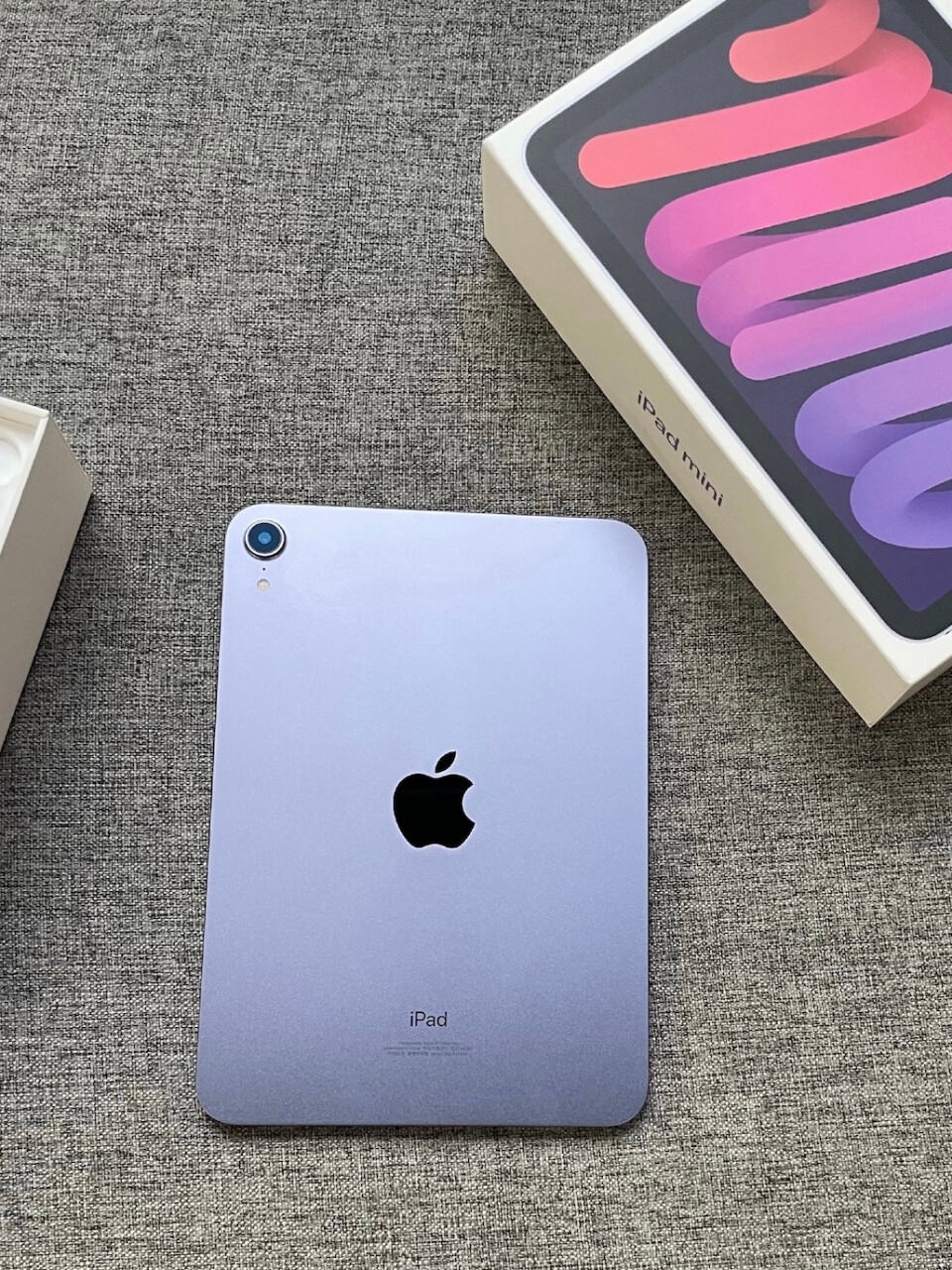 Apple iPad mini 8.3英寸平板电脑 2021年款（64GB 5G版A15芯片全面屏触控ID MK933CHA） 紫色,第2张