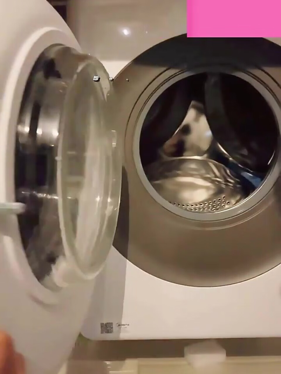 小天鹅（LittleSwan）壁挂洗衣机 迷你滚筒洗衣机全自动3kg 婴儿宝宝儿童内衣洗衣机小 银离子除菌TG30V820MW,第5张