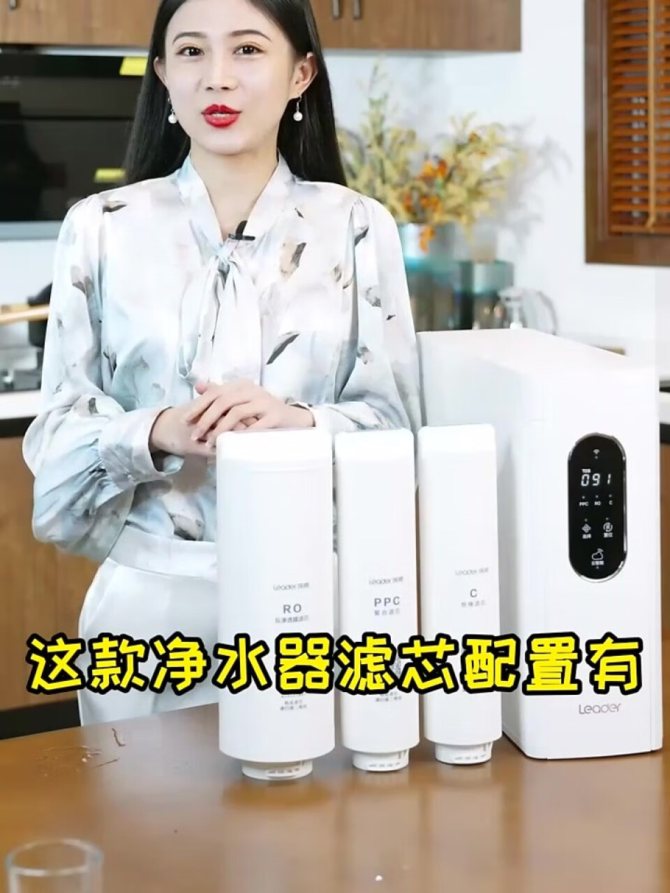 海尔（Haier）海尔（Haier） 净水器家用净水机RO反渗透纯水机大通量过滤一体加热厨下净水器管线机全屋净水套装 小贝400G+2207管线机+前置HP15,第3张