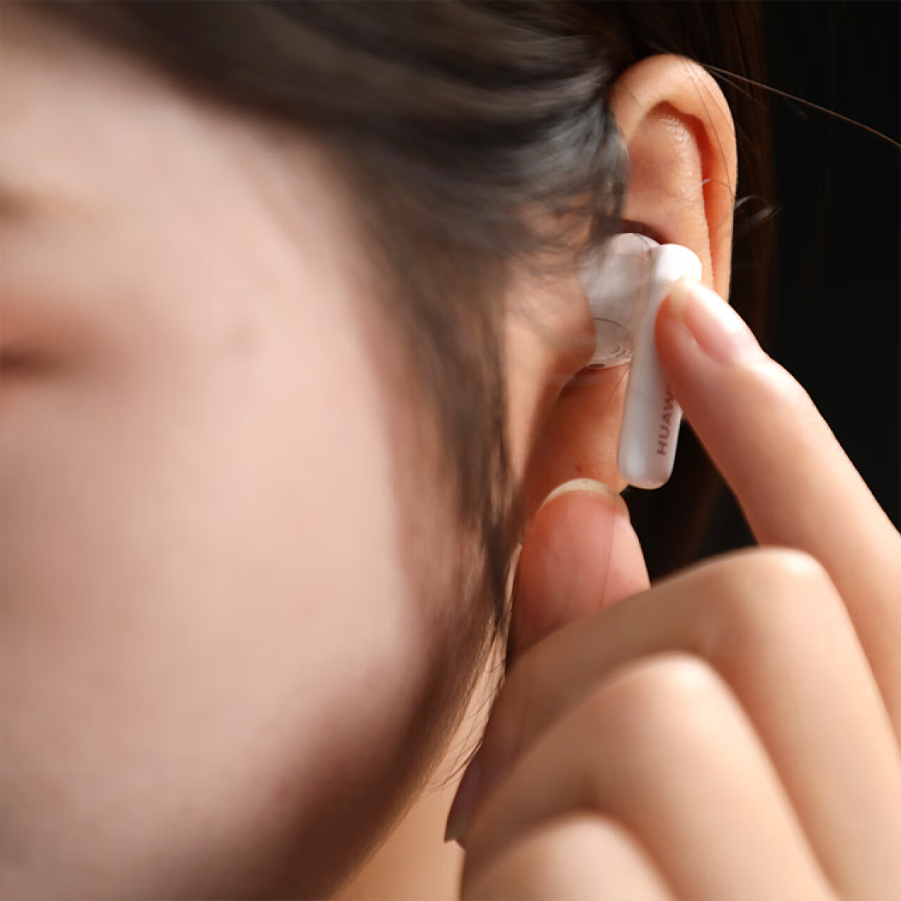 华为HUAWEI FreeBuds 5i 真无线蓝牙耳机主动降噪 入耳式耳机双重混合降噪 双连接版蓝牙耳机 陶瓷白,第3张
