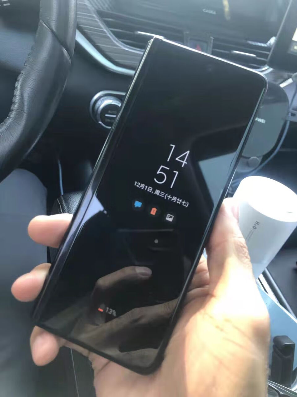 三星 SAMSUNG Galaxy Z Fold3 5G 屏下摄像折叠屏 双模5G手机 Spen书写 IPX8防水 12GB+512GB陨石黑,第3张