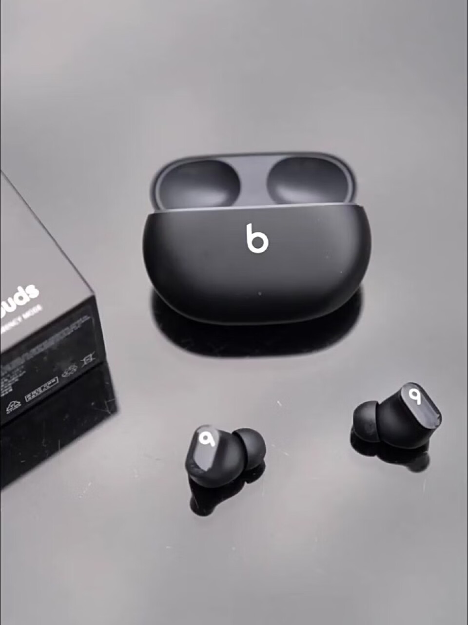Beats Studio Buds 真无线降噪耳机 蓝牙耳机 兼容苹果安卓系统 IPX4级防水 – 黑色,第2张