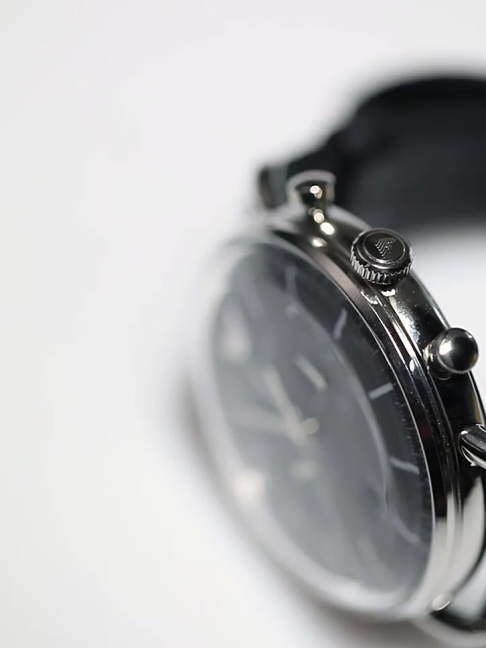 阿玛尼(Emporio Armani)手表 皮质表带商务欧美表时尚石英男士腕表飞行员系列 送男友 AR11105 喜剧大赛,第4张