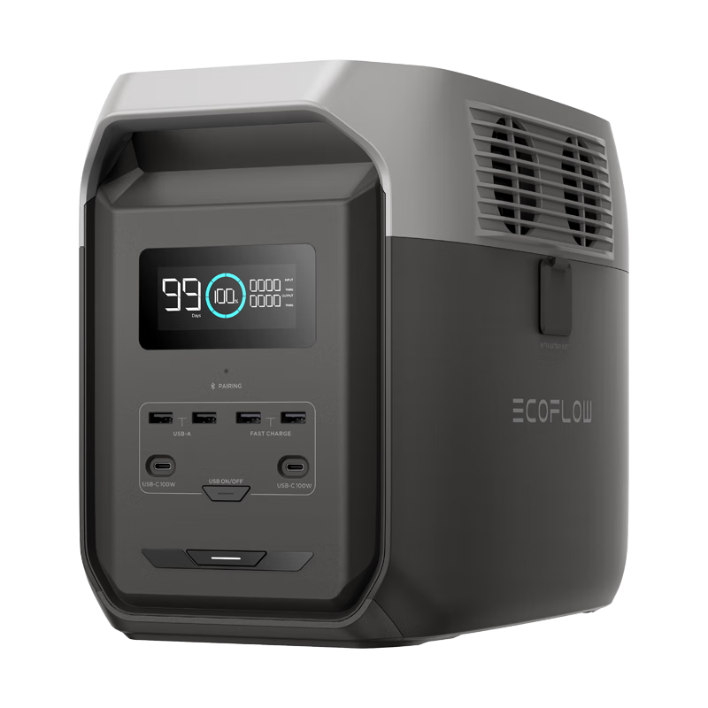 ECOFLOW���ƻ����Դ��3 1500������1.5�ȵ�1800W�����ƶ���Դ¶Ӫ���ذ�̯Ӧ����3���ܵ�Դ̫���ܳ�� 1800W 1536Wh ������� 1.5�ȵ硿 2949Ԫ