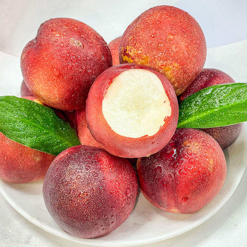 （顺丰速运）纯香果 智利油桃 进口桃子 新鲜水果 精选2斤装