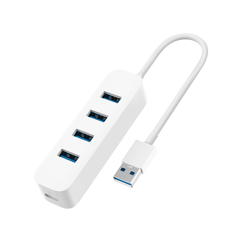 小米USB3.0分线器 四口USB扩展 高速传输 小巧便携