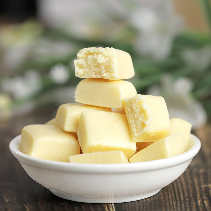 内蒙古特产奶酪100g500g独立小包装奶酪块酸奶疙瘩儿童零食 100克 原味