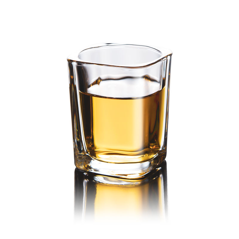 天喜(TIANXI) 白酒杯 玻璃小烈酒威士忌洋酒杯吞杯酒盅一口杯茅台杯 6只套装