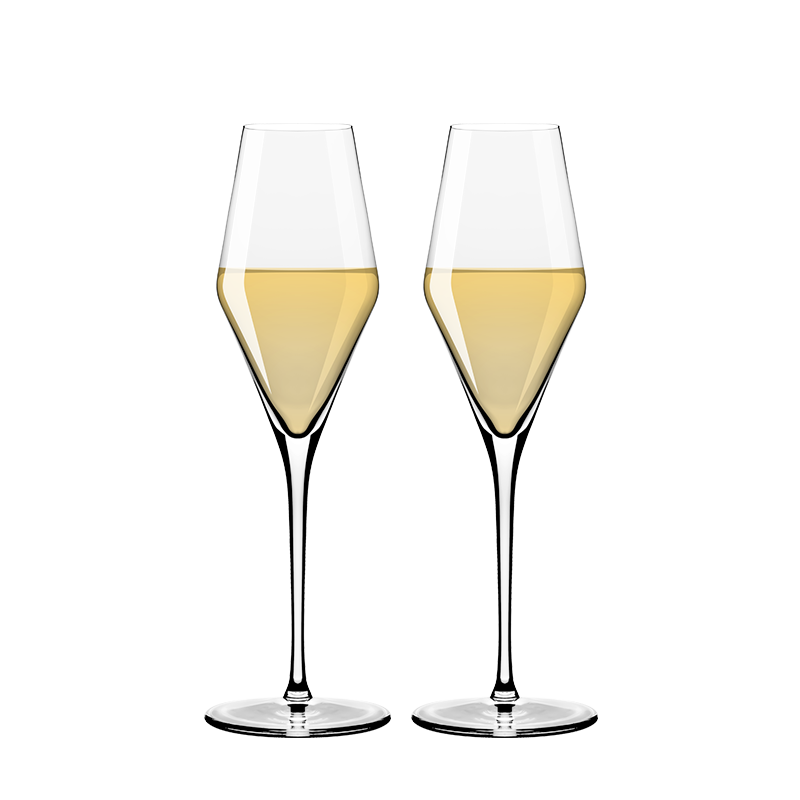 Cheer启尔红酒杯家用高脚杯 德国进口香槟杯无铅水晶玻璃葡萄酒杯2支装JB-CM03
