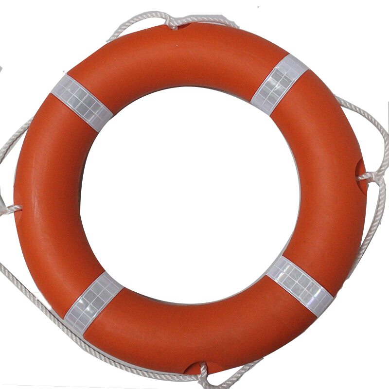 智汇 救生圈 船用专业成人游泳圈儿童塑料游泳救生浮圈实心加厚国标 2.5KG塑料国标救生圈 19OZ