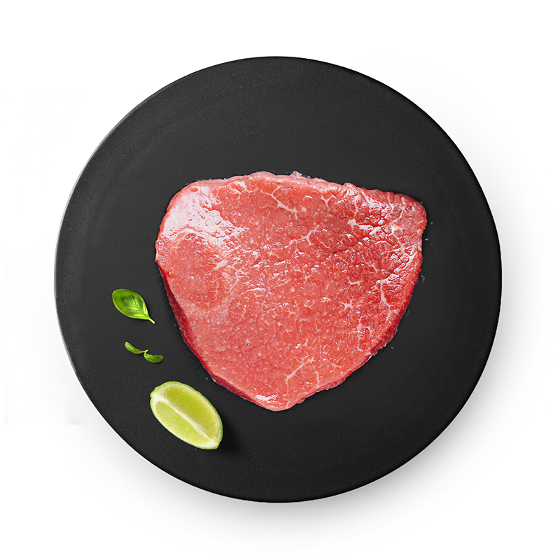 大希地 国产菲力整切牛排套餐共700g（5片） 厚切牛扒 儿童牛排 牛肉生鲜冷冻