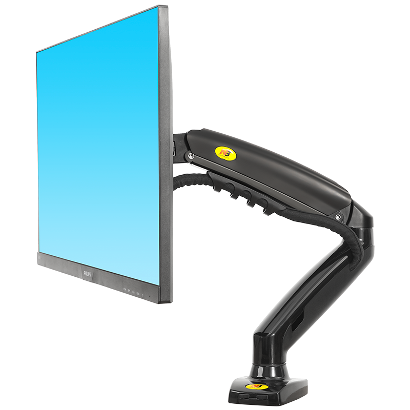 NB F80 显示器支架 电脑支架 桌面升降显示器支架臂 旋转电脑架 显示器底座增高架屏幕支架17-30英寸