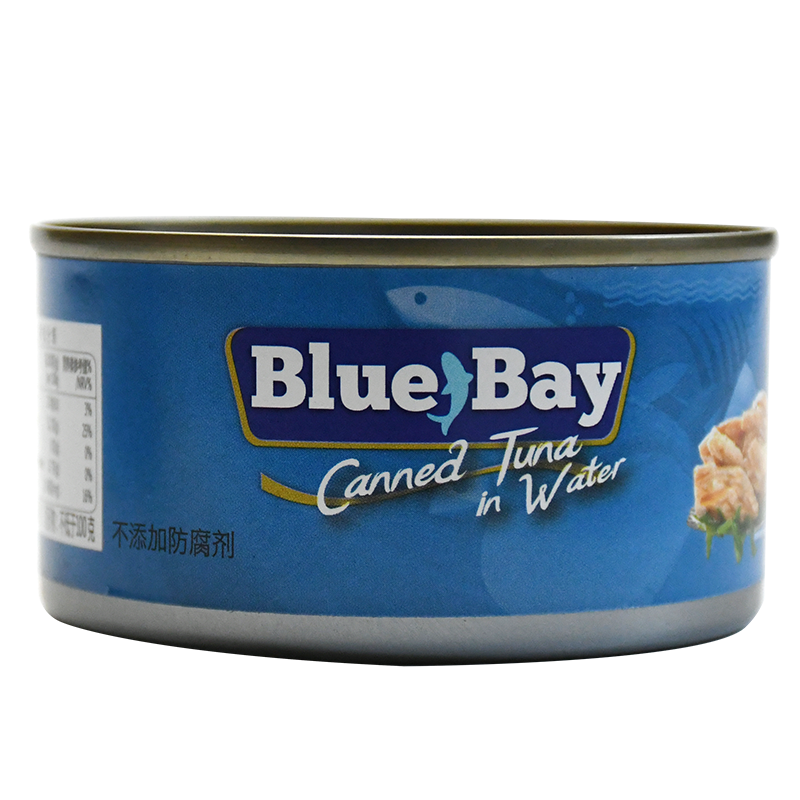 鲜得味 “Blue bay”金枪鱼罐头 水浸180g 方便速食 即食低脂健身轻食