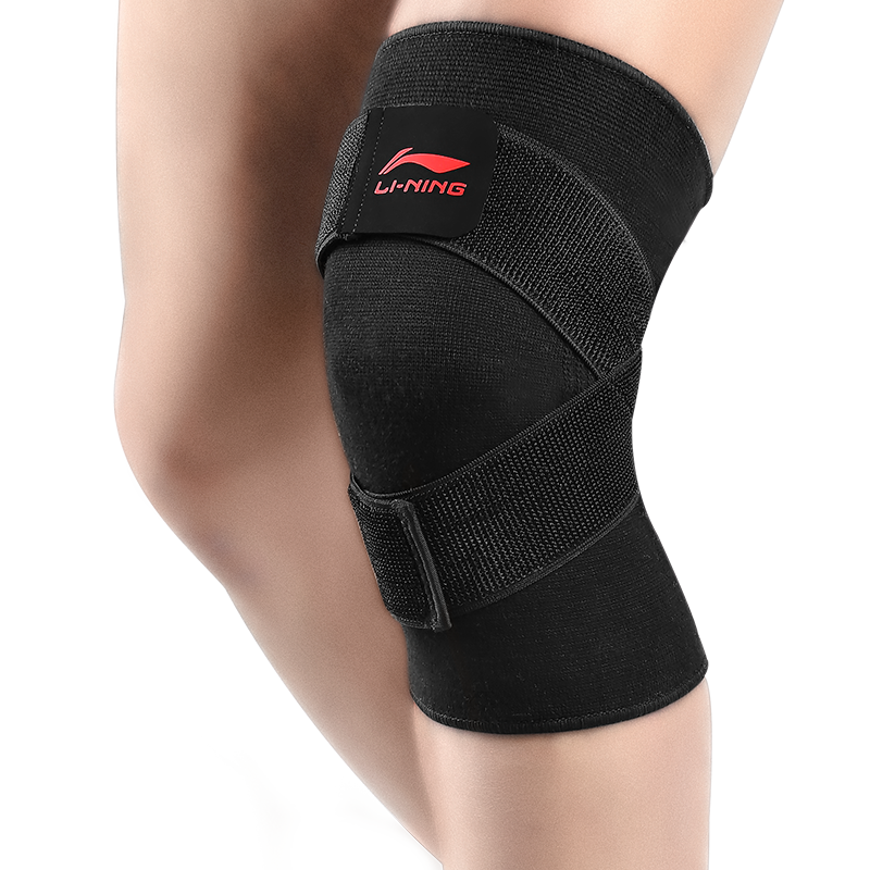 李宁（LI-NING）护膝运动篮球女男跑步登山健身专业半月板损伤膝盖护具保暖护腿羽毛球髌骨带护肘深蹲