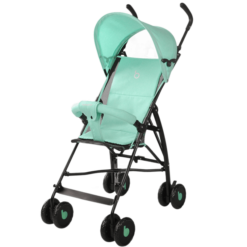宝宝好 婴儿推车 伞车超轻便可折叠 婴儿车 轻便 透气手推车 605D绿色