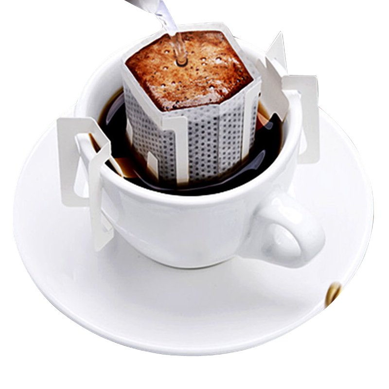 SIMELO(施美乐)日本进口材质 挂耳咖啡滤纸50只装 便携手冲咖啡滴漏式过滤袋