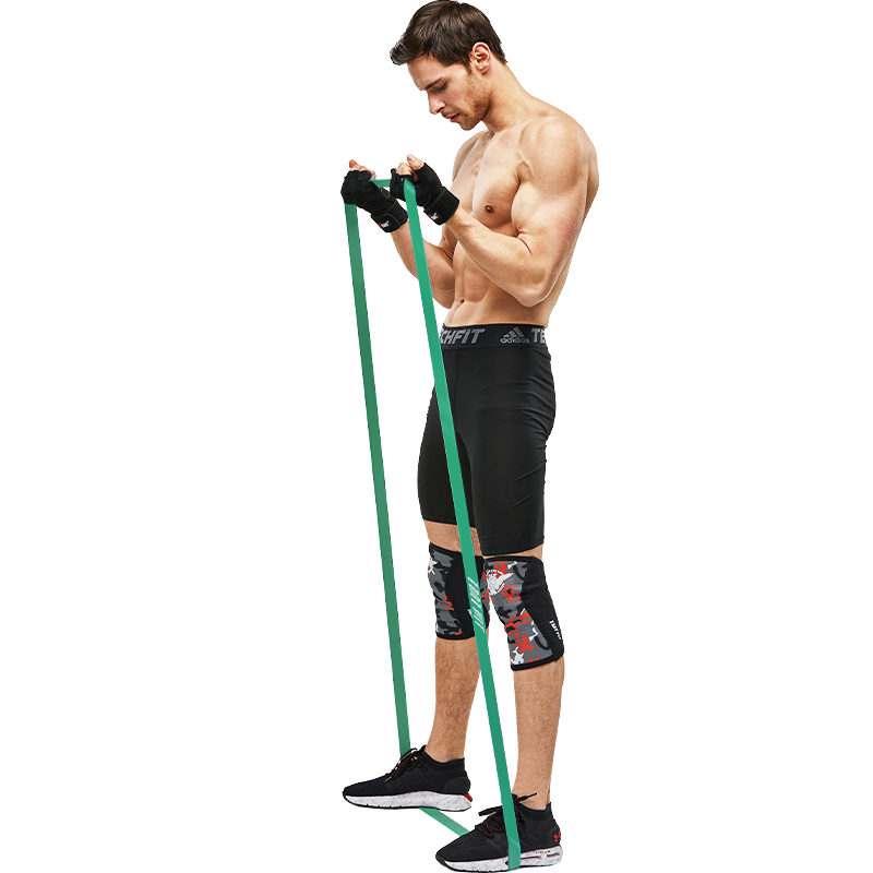 TMT 弹力带健身绳男女阻力带拉力带力量训练引体向上辅助瑜伽运动 基础蓝绿（阻力约15-35斤）+收纳袋