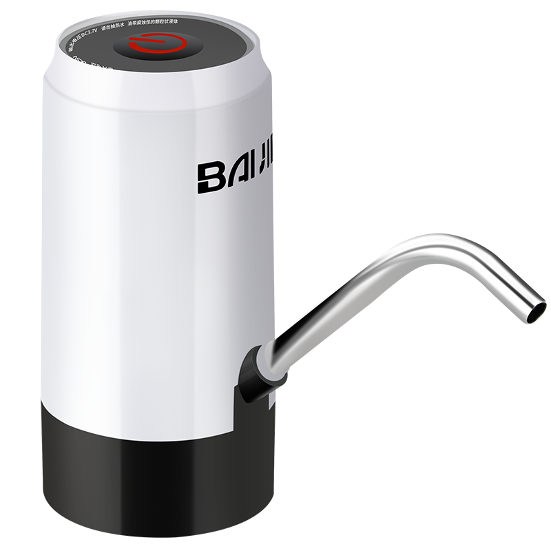 拜杰（Baijie）桶装水抽水器 纯净水桶抽水器 饮水机抽水泵压水器 家用电动压水器 上水器 电动抽水器CYD-8