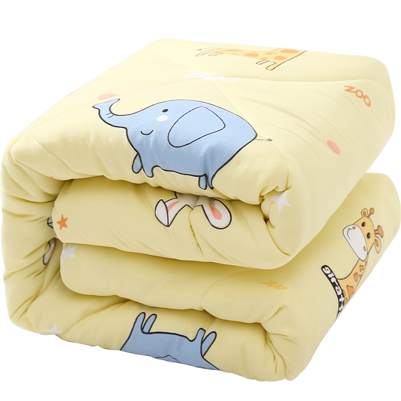 南极人(Nanjiren) 被子儿童春秋婴儿棉被子幼儿园盖毯加厚空调被学生被可水洗被芯 120*150cm-2.1斤