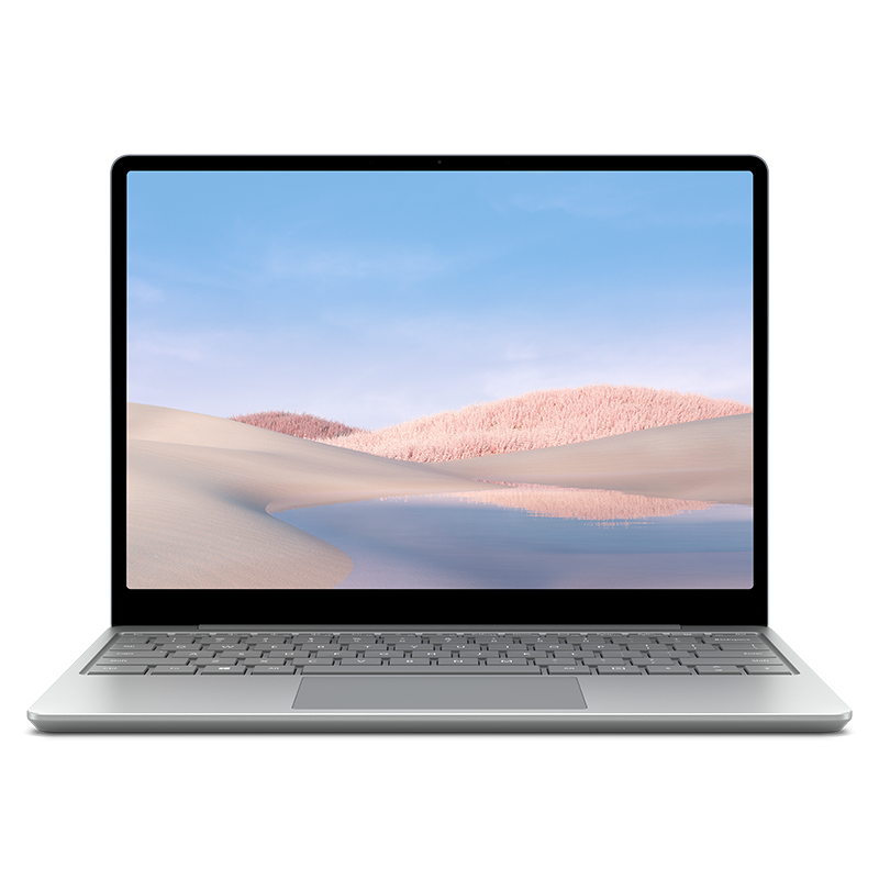 微软Surface Laptop Go i5 8G+128G 亮铂金 商务办公轻薄本 笔记本电脑 12.4英寸全面屏触控屏幕