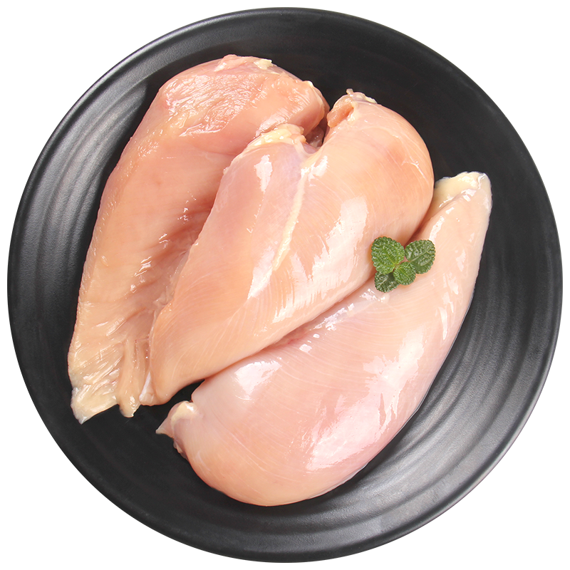 正大食品 鸡大胸 1kg 出口级食材 鸡肉 鸡胸肉  健身鸡胸肉 鸡里脊  健身食品 烧烤火锅食材