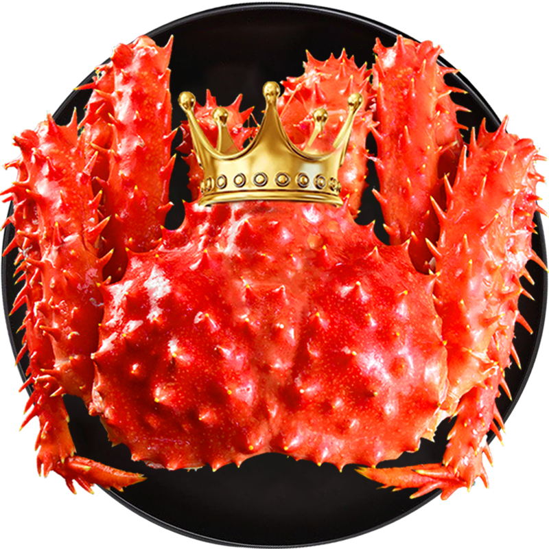 鲜生说 帝王蟹 熟冻超大螃蟹类生鲜 海鲜水产 帝王蟹2.8～2.4斤礼盒装·（冷运到家）