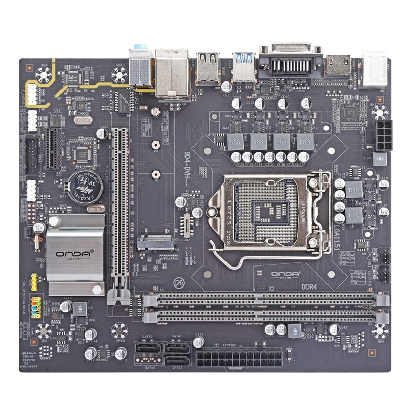 昂达（ONDA）9D4-DVH （Intel 100/LGA 1151） 支持6789代处理器 主板