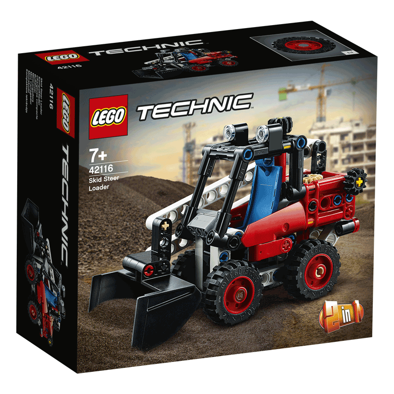 乐高(LEGO)积木 机械系列 42116 滑移装载机 7岁+ 儿童玩具 工程车 男孩女孩成人生日礼物