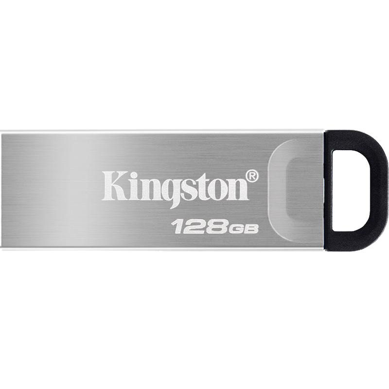 金士顿（Kingston）128GB USB 3.2 Gen 1 U盘 DTKN  金属外壳 读速200MB/s