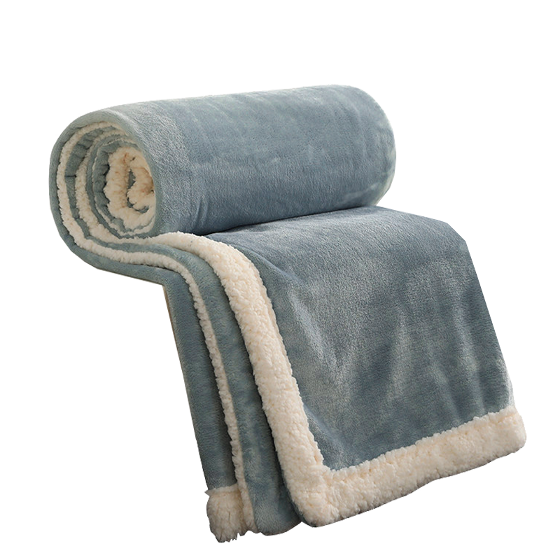 九洲鹿 毛毯法兰绒毯子 珊瑚绒午睡空调盖毯 150*200cm午休被子毛巾毯
