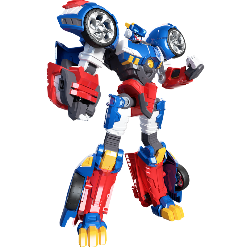 展高迷你特工队X玩具超级恐龙力量金刚变形机器人恐龙男孩玩具儿童礼物雷霆炫龙机甲8631