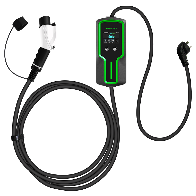 普诺得新能源电动汽车特斯拉专用model3 modelYSX便携式随车充电器充电枪线充电桩3.5kW/16A/220V交流 15米