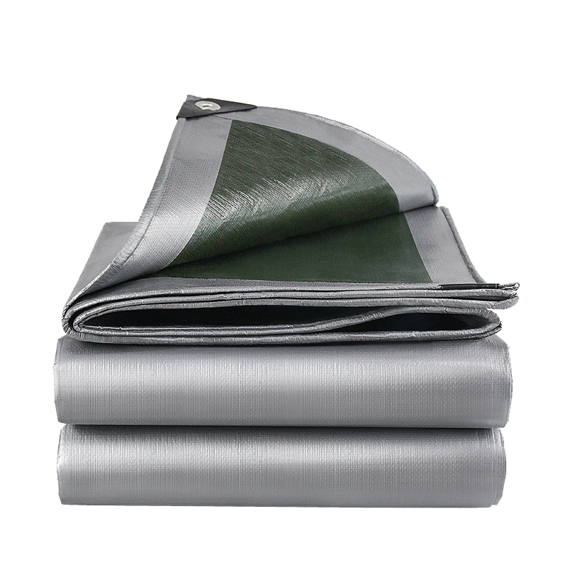 源兴（YUANXING）绿银篷布 加厚防水布货车防雨布篷布遮阳遮雨防晒布油布帆布塑料布蓬布苫布 2米*3米