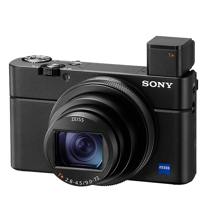 索尼（SONY）DSC-RX100M7 黑卡7 RX100VII 实时眼部对焦 Vlog数码相机 黑卡7(官方标配)
