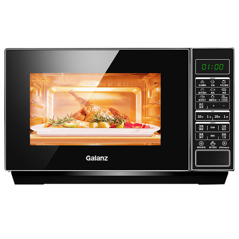 格兰仕（Galanz）变频微波炉 烤箱一体机 光波炉 智能家用平板 23L容量 升级款900瓦速热 G90F23CN3PV-BM1(S2)
