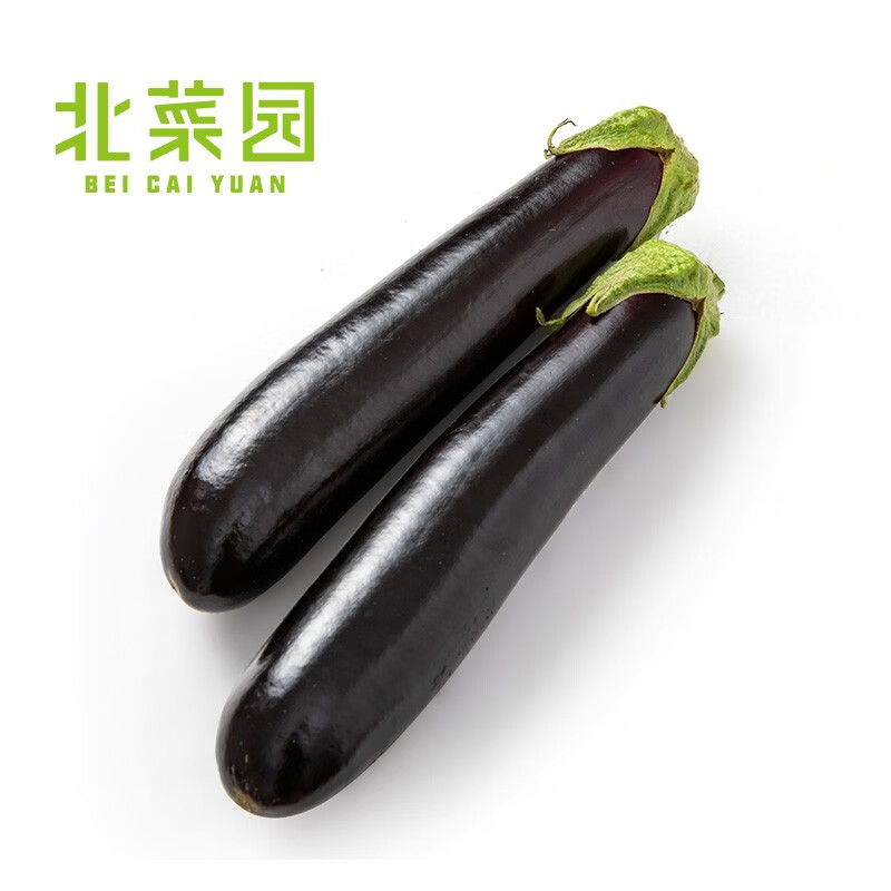 北菜园茄子有机紫长茄300g有机新鲜蔬菜烧烤食材