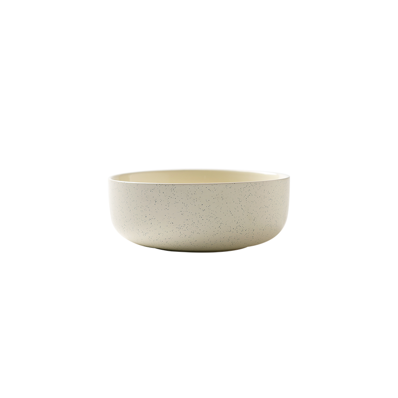 亿嘉IJARL 陶瓷韩式餐具饭碗北欧印象4.5英寸单支装微波炉适用 白色