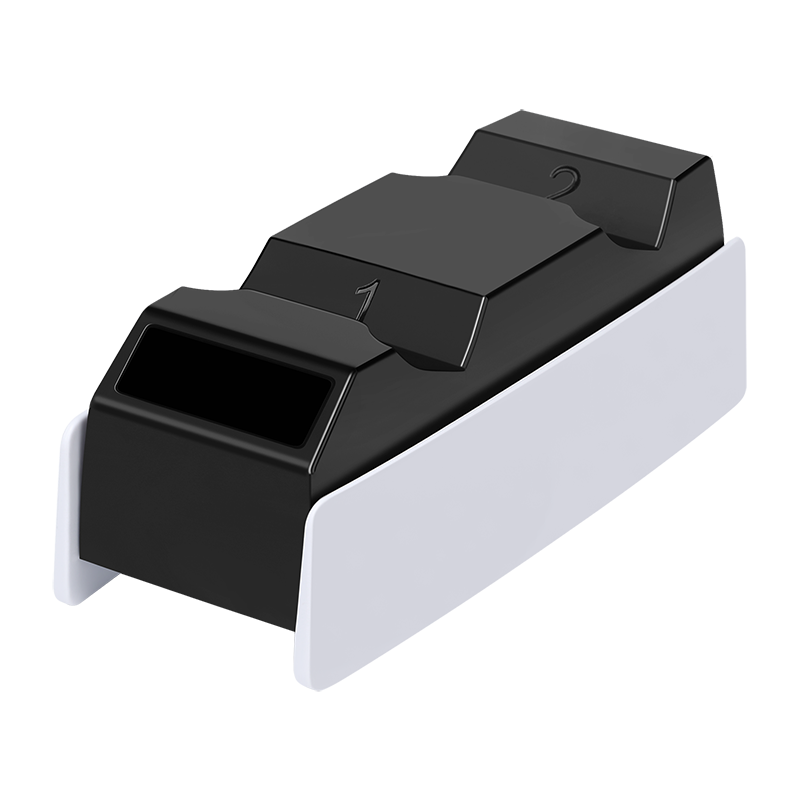 BUBM 适用于索尼 PlayStation5无线手柄充电器 双手柄座充 ps5游戏手柄充电器 BB060N0007 黑色
