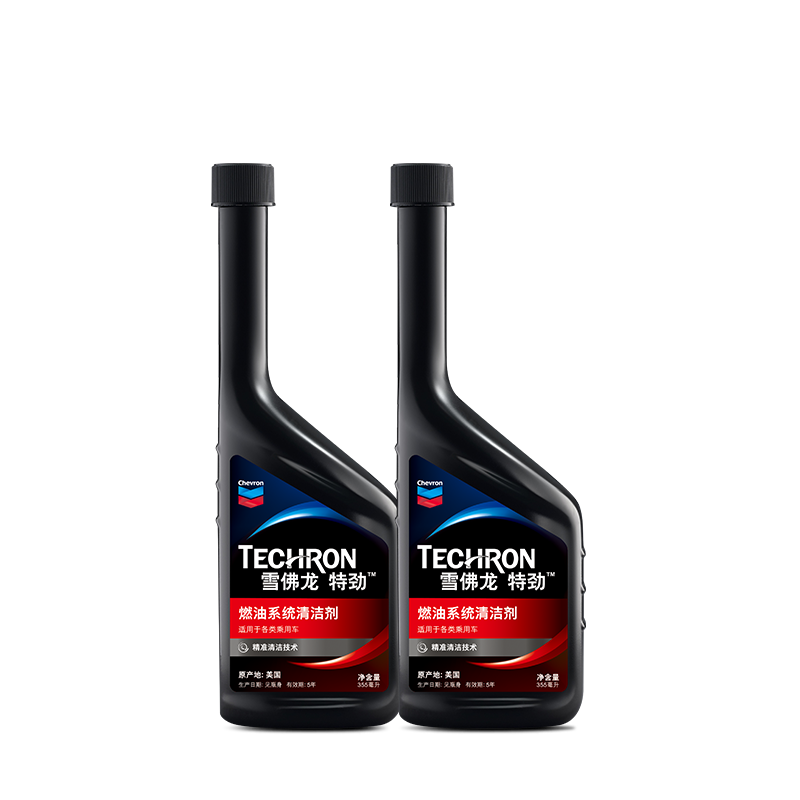 雪佛龙（Chevron）特劲TCP浓缩汽油添加剂 355毫升 2瓶装 美国原装进口 新老包装随机发货