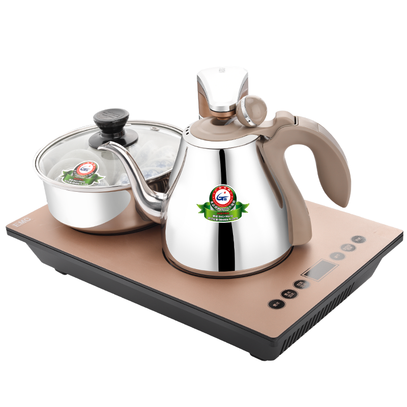 新功 SEKO 茶具套装全自动上水电磁茶炉三合一泡茶炉茶道电磁炉茶具茶壶 K29 金色37*23