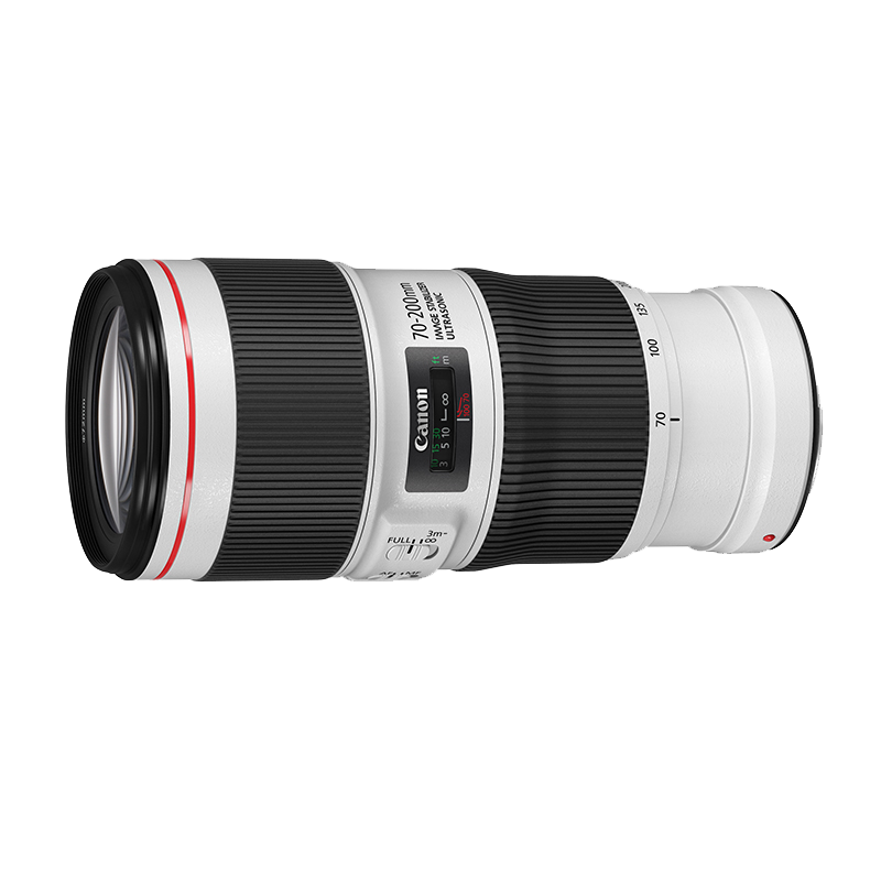 佳能（Canon）EF 70-200mm f/4L IS II USM 单反镜头 远摄变焦镜头 70200小三元新品
