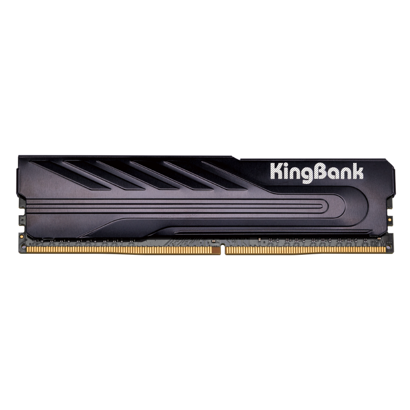 金百达（KINGBANK）8GB DDR4 2666 台式机内存条 黑爵系列  intel专用条