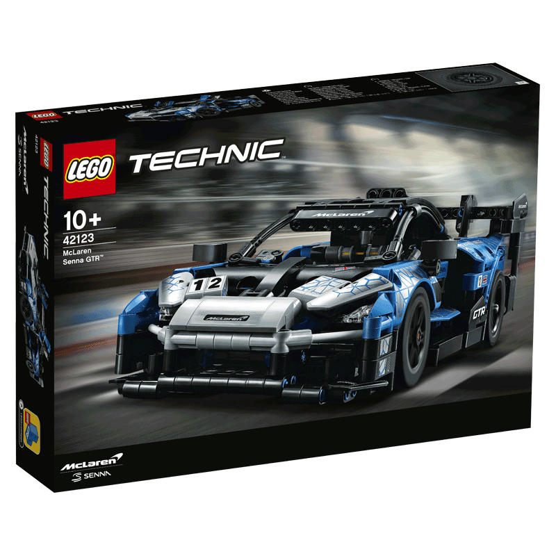 乐高(LEGO)积木 机械系列 42123 迈凯伦塞纳GTR 10岁+ 儿童玩具 赛车跑车超跑模型 男孩女孩成人生日礼物