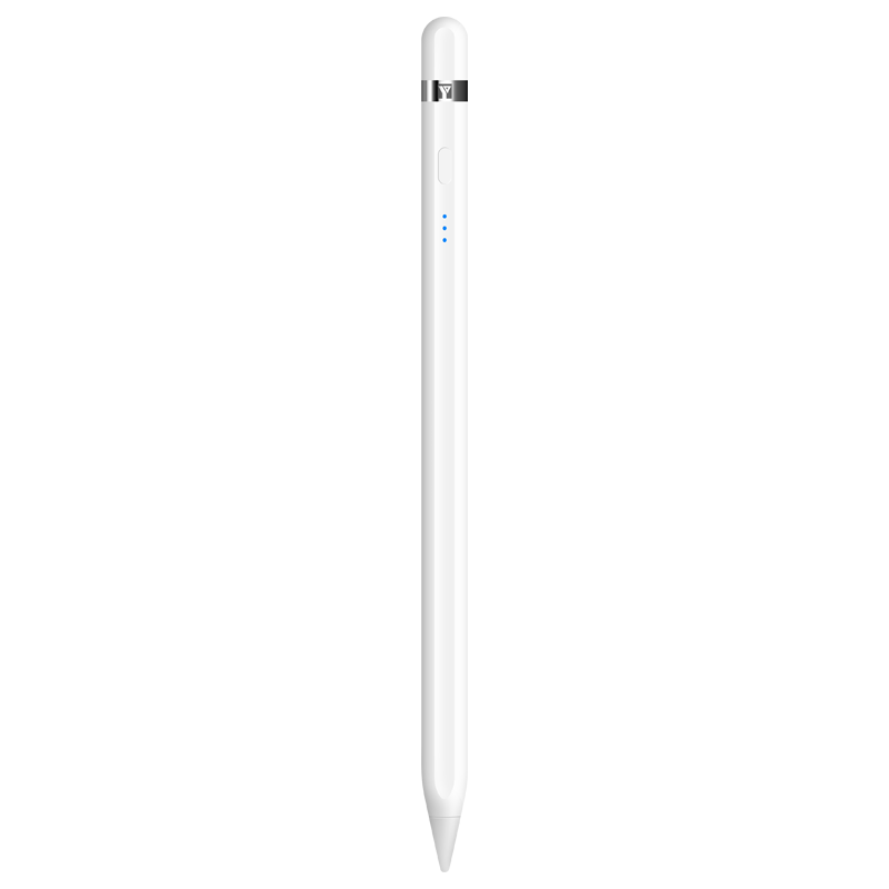 益博思 ipad电容笔air4手写笔pro苹果mini6平板apple pencil一代二代触控笔 7代倾斜款【倾斜写绘+便捷充电显示】type-c口