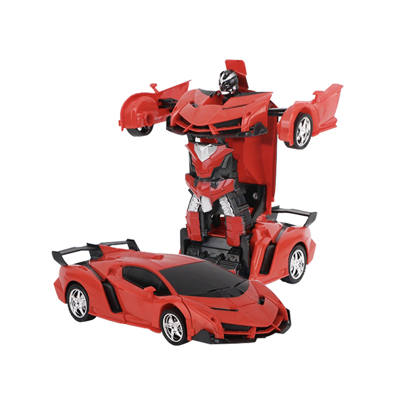 柏乐达 儿童遥控车玩具可变形汽车模型男孩耐摔电动赛车生日礼物