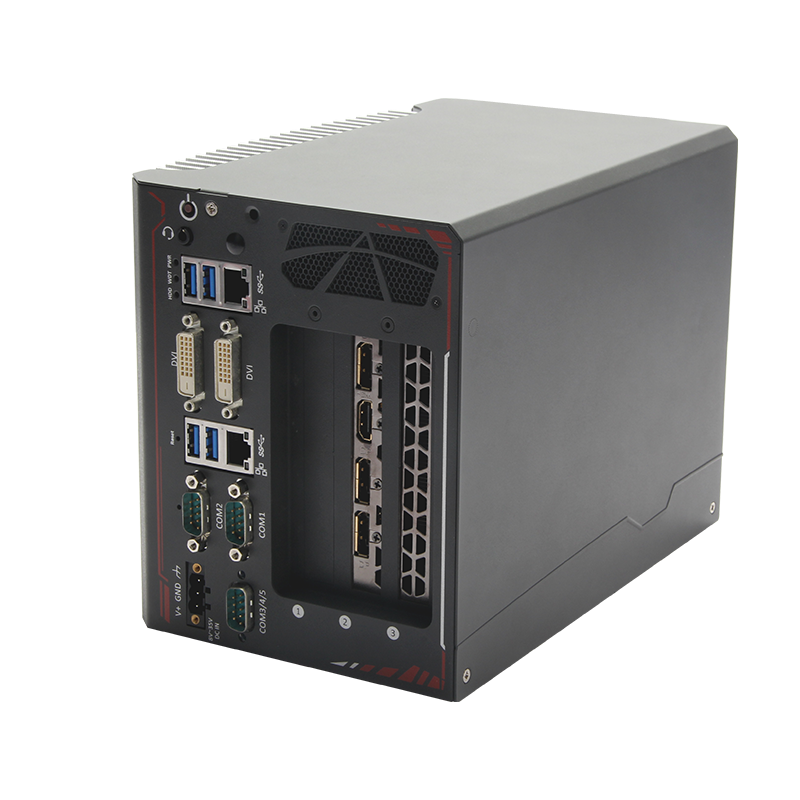 DongtintechǶ��ʽ���ػ�i7���8/9����ҵ�������������ͼ��������չ������AI���˼�ʻ֧������ͨѶ�ɶ��� DTB-3312-Q370 I5-9500/16G/1T SSD