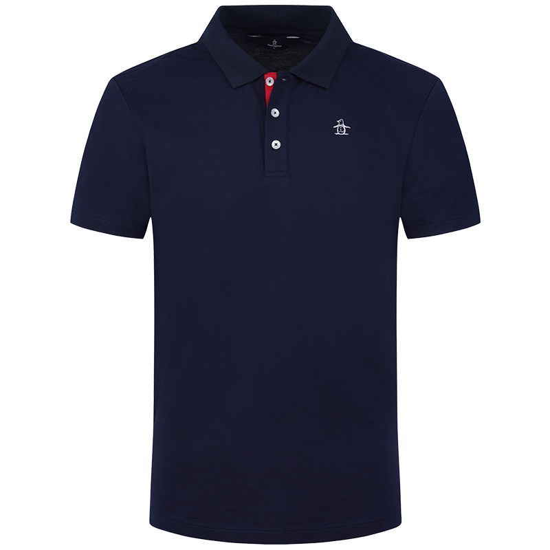 万星威（Munsingwear）高尔夫服装男士短袖T恤22夏季新品翻领短袖polo衫弹力速干透气短袖 M145 L