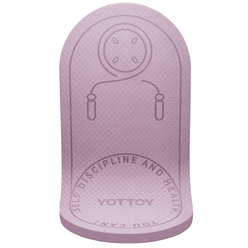 Yottoy英国加厚20mm跳绳垫专用隔音减震家用室内无声防滑跳绳专业减肥瑜伽垫